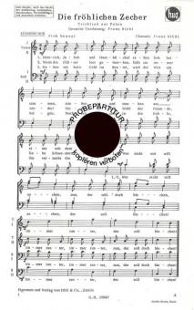 Fröhliche Zecher 