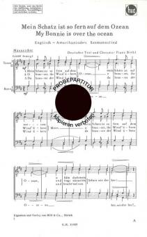 Mein Schatz ist so fern 