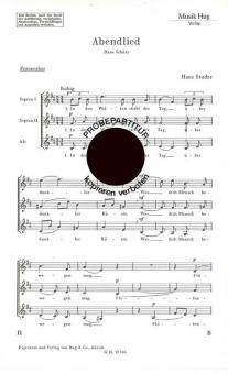 Abendlied an die Natur 