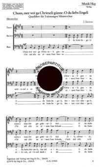 Chum mer wei ga Chrieseli 