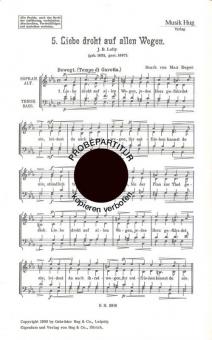 Liebe droht auf allen Wegen 