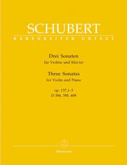 3 Sonaten (Sonatinen) op. post. 137 Standard