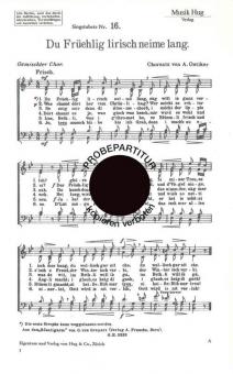 Du Früehlig lirisch neime 