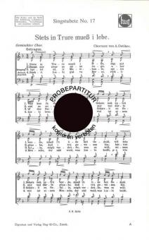 Stets in trure muess i 