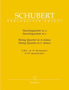 Streichquartett a-Moll & c-Moll Standard