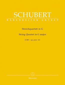 Streichquartett G-Dur op. post. 161 D 887 Standard