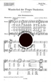 Wanderlied der Prager Studenten 