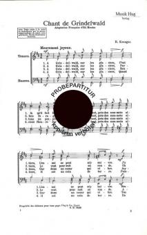 Chant de Grindelwald 