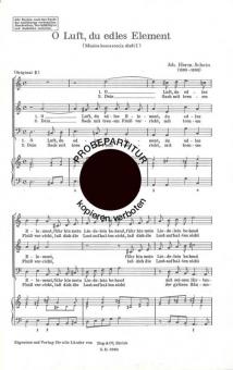 O Luft du edles Element 