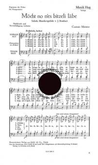 Möcht no nes bitzeli läbe 