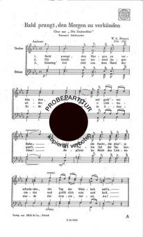 Bald prangt den Morgen zu verkünden 