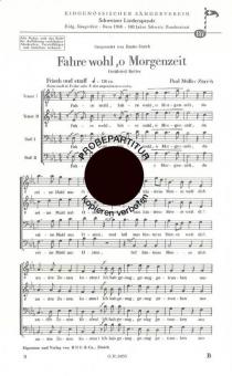 Fahre wohl o Morgenzeit 