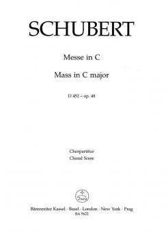 Messe C-Dur op. 48 D 452 Standard