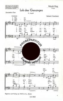 Lob des Gesanges 