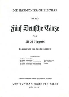 Fünf deutsche Tänze 