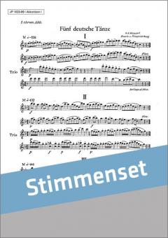 Fünf deutsche Tänze 