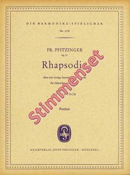 Rhapsodie über eine lustige Bayerische Volksweise 