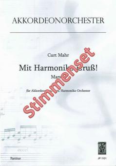 Mit Harmonika-Gruß 