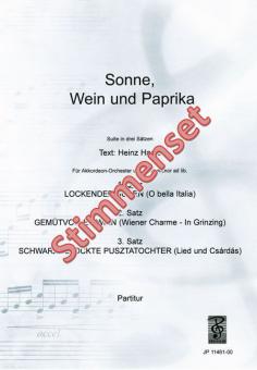 Sonne, Wein und Paprika 1. Satz 