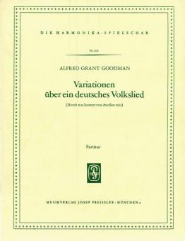 Variationen über ein deutsches Volkslied 