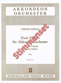 Zwei Stücke für Akkordeon Orchester 