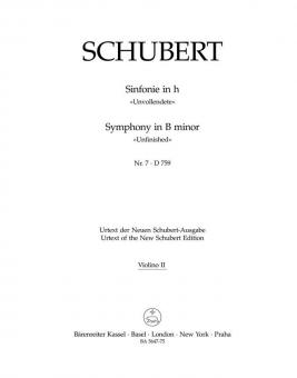 Sinfonie Nr. 7 h-Moll D 759 