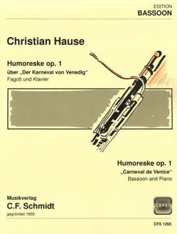 Humoreske op. 1 über 'Der Karneval von Venedig' 