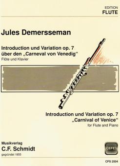 Introdution und Variationen op. 7 über den 'Karneval in Venedig' 
