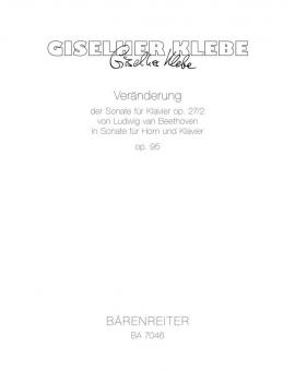 Sonate für Horn und Klavier op. 95 Standard