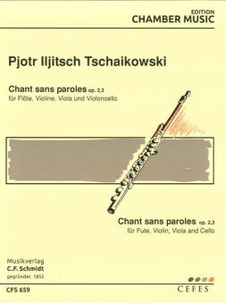 Chant sans Paroles (Lied ohne Worte) op. 2, 3 