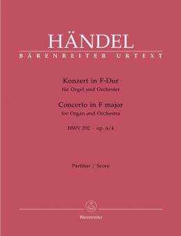 Konzert F-Dur op. 4/4 HWV 292 
