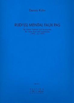 Rudi('s) Mental Faux Pas 