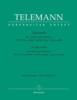 3 Konzerte für Violine und Orchester Standard