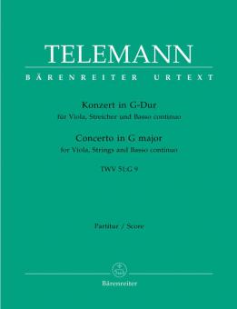 Konzert G-Dur TWV 51:G9 