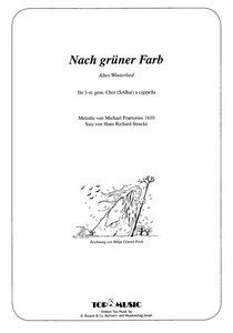 Nach grüner Farb (Altes Winterlied 