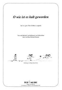 O wie ist es kalt geworden 