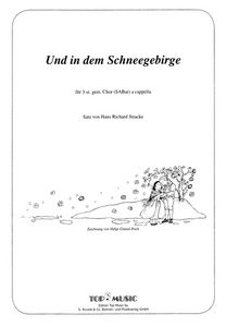 Und in dem Schneegebirge 