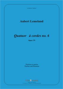 Quatour a cordes Nr. 6 