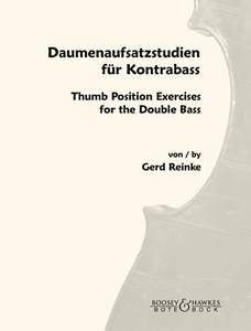 Daumenaufsatzstudien für Kontrabass 