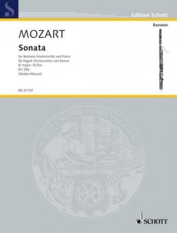 Sonate B-Dur op. KV 292 Standard