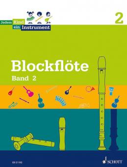 Jedem Kind ein Instrument Band 2 - JeKi: Blockflöte 