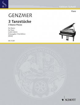 3 Tanzstücke GeWV 438-N Standard