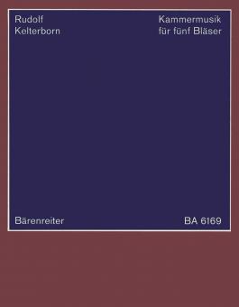 Kammermusik für fünf Bläser (1974) 