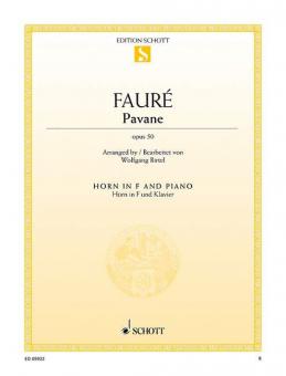 Pavane op. 50 Standard