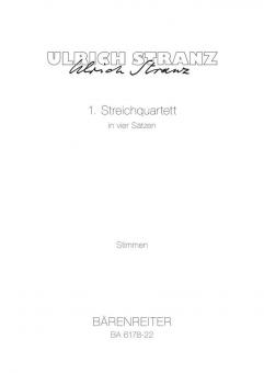 1. Streichquartett in vier Sätzen 