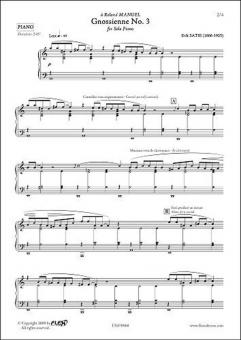 Gnossienne No. 3 