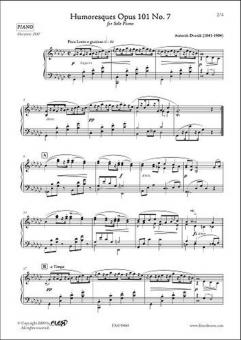 Humoresques Op. 101 No. 7 