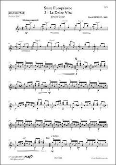Suite Européenne 2 - La Dolce Vita 