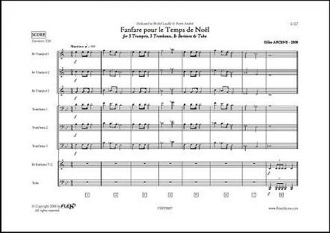 Fanfare pour le Temps de Noël 