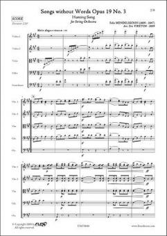 Songs Without Words Op. 19 No. 3 